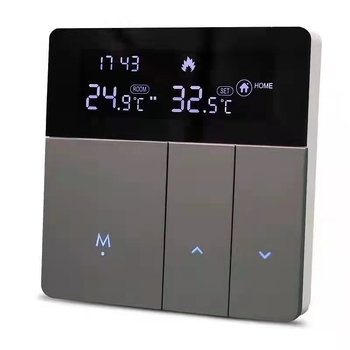 K8 WiFi termostatsko podno grijanje – električno i vodeno grijanje, 95–240V, 86×86 mm, 16A grijanje, WiFi