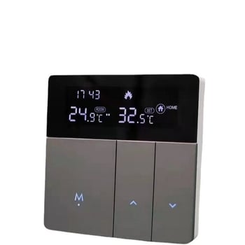 K8 WiFi termostatsko podno grijanje – električno i vodeno grijanje, 95–240V, 86×86 mm, 16A grijanje, WiFi