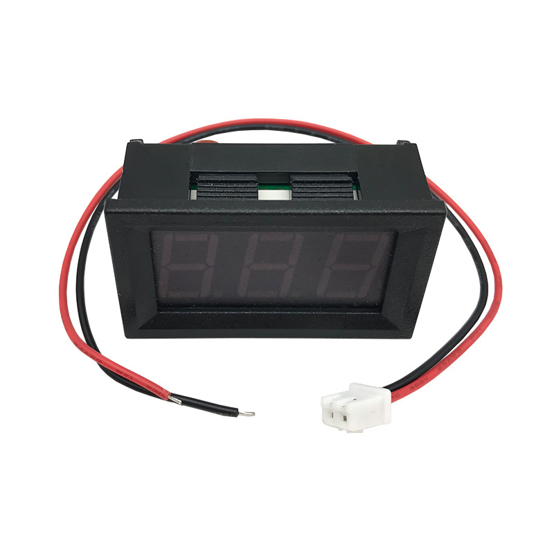 AC voltmetar 30–500V za izmjenični napon, LED digitalni zaslon, dvovodični digitalni mjerni modul, kompatibilan s mrežom 220V i 3-faznim 380V, model ACV-500