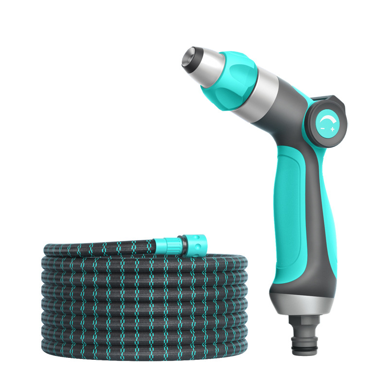Τηλεσκοπικό πιστόλι νερού για πλύσιμο αυτοκινήτου και κήπο – υψηλής πίεσης ψεκασμός, μακρύ εύρος κάλυψης, κεφαλή και λαβή από τεχνικά πλαστικά, βάρος 220 g