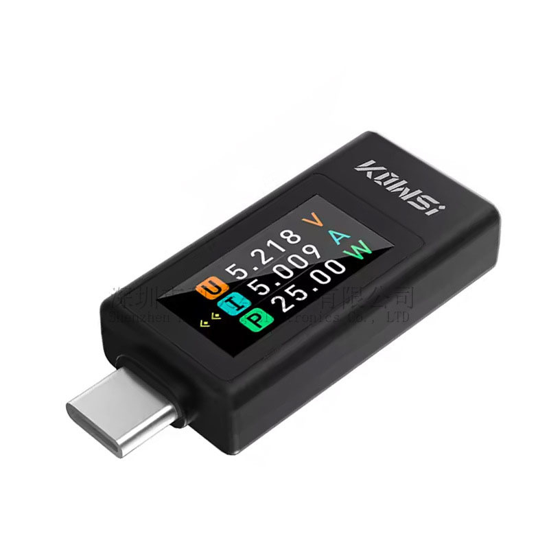 Type-C dvostrani tester sa zaslonom u boji — USB mjerni uređaj za struju i napon, model 1902C