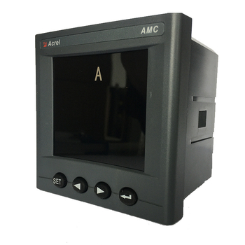 AMC96-AI jednofazni ampermetar s digitalnim zaslonom, otvor za ugradnju 88×88 mm, mogućnost RS-485 komunikacije