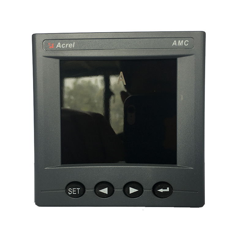 AMC96-AI jednofazni ampermetar s digitalnim zaslonom, otvor za ugradnju 88×88 mm, mogućnost RS-485 komunikacije