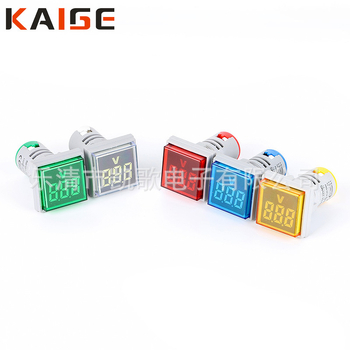 Voltmetru AC 60-500V, afișaj digital mare, indicator LED, Kaige