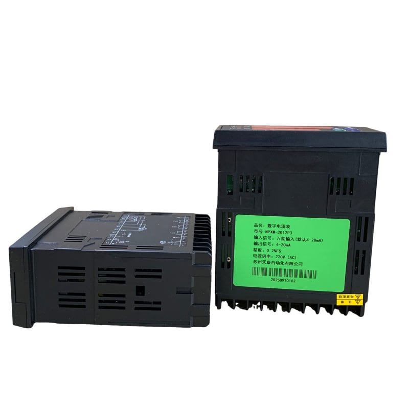 Ampermetru digital cu intrare universală, ieșire 4-20 mA, controler de alarmă pentru limită superioară și inferioară — NPXM-2012P3