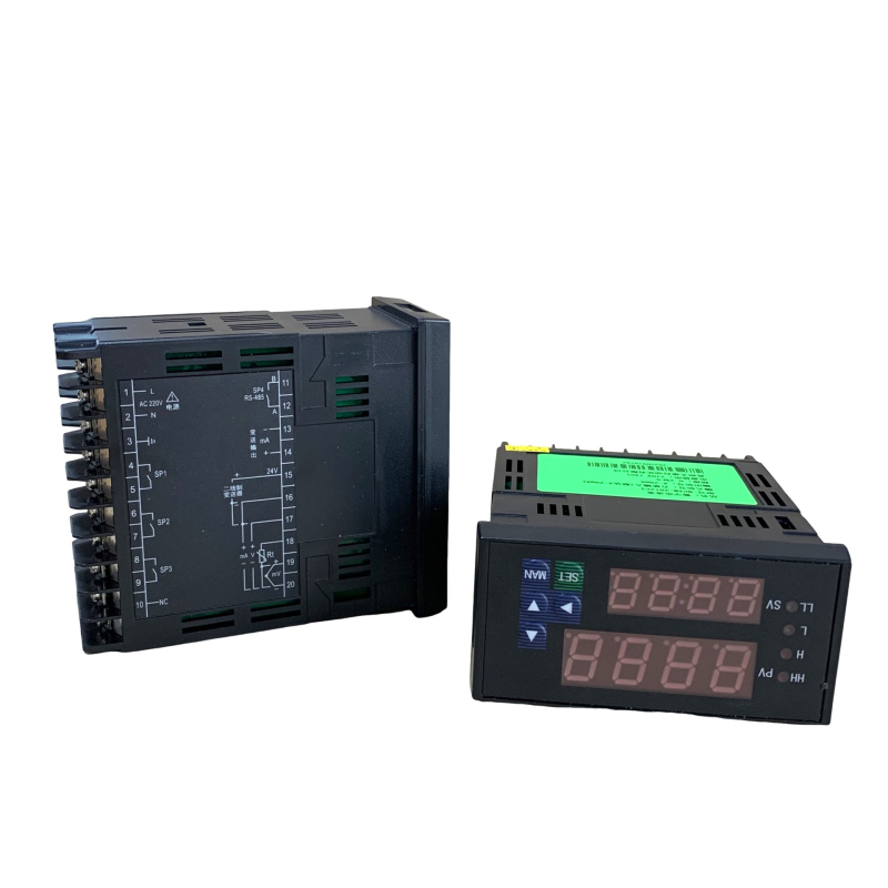 Ampermetru digital cu intrare universală, ieșire 4-20 mA, controler de alarmă pentru limită superioară și inferioară — NPXM-2012P3