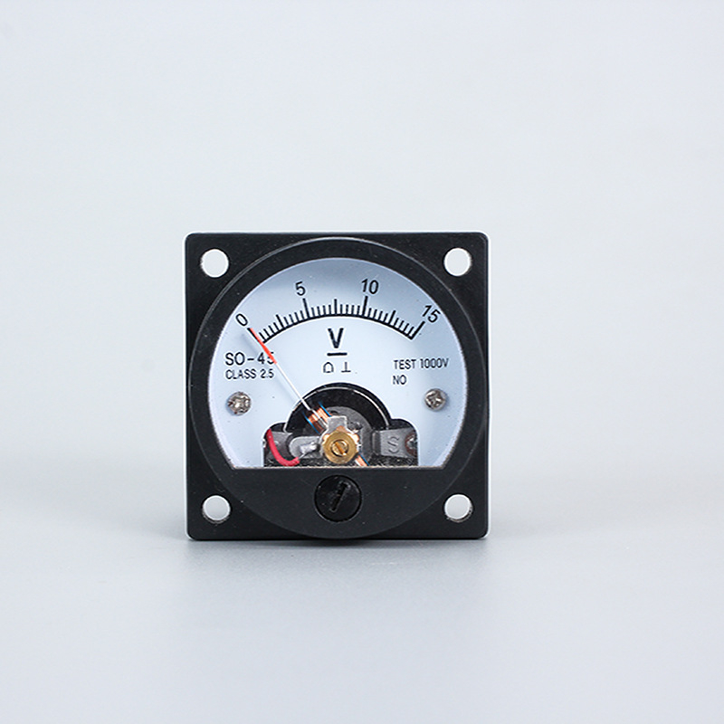 Southwest Instrument Okružni analogni mjerač struje i napona za pomorsku uporabu – 3A/5A raspon, 450V, 300A