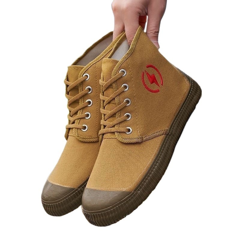 Pantofi izolați pentru electricieni, partea superioară din PU injectat, înalți, respirabili și cu talpă antiaderantă