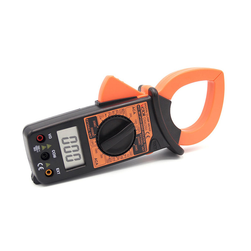 Victor VC606C digitalni ampermetar s kleštima, visoka preciznost, digitalni zaslon, raspon mjerenja 400 A