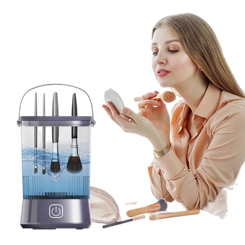 Elektromos sminkecset tisztító vödör-stílusban, automatikus működés, modell BC10, 300 ml kapacitás