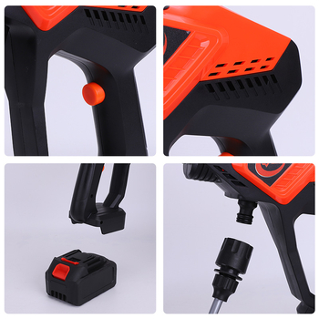 Πιστόλι Πλυσίματος Αυτοκινήτου, Ασύρματο με Μπαταρία Λιθίου, Υψηλής Πίεσης, Πλήρως Αυτοματοποιημένο (Μάρκα: Bo xi)