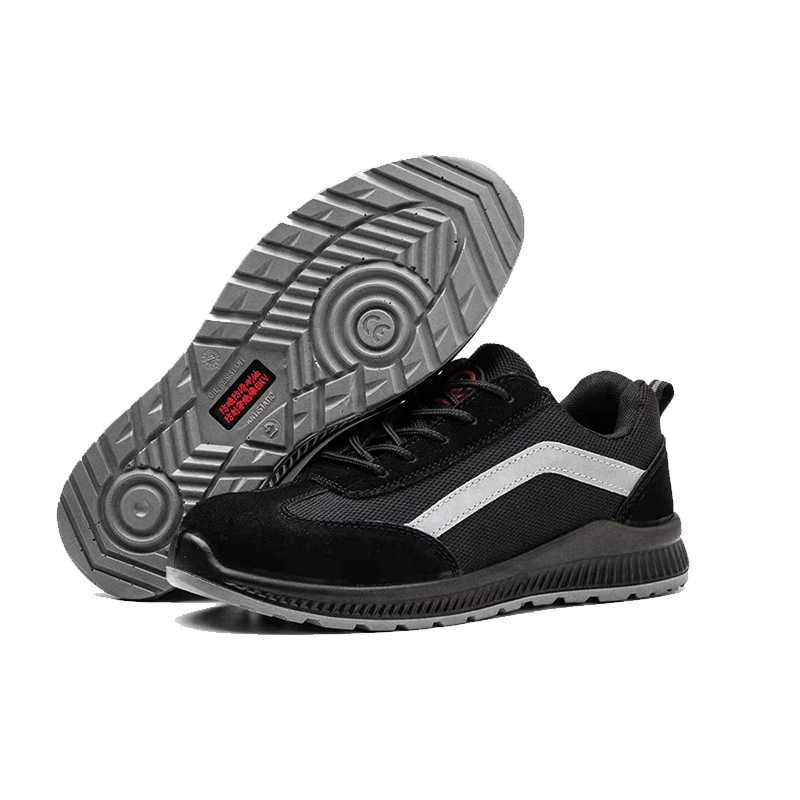 Încălțăminte de protecție cu izolație, partea superioară din velur-mesh, vârf din plastic-otel, talpă din cauciuc, protecție anti-șoc/anti-perforație