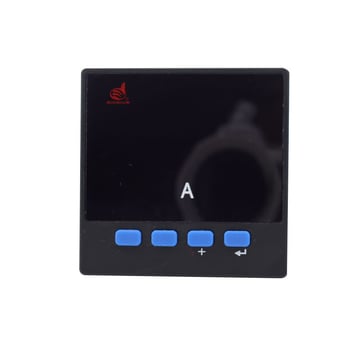 Egyfázisú digitális ampermérő LED és LCD kijelzővel, névleges feszültség 380V, mérési pontosság 0,4%, súly 200 g