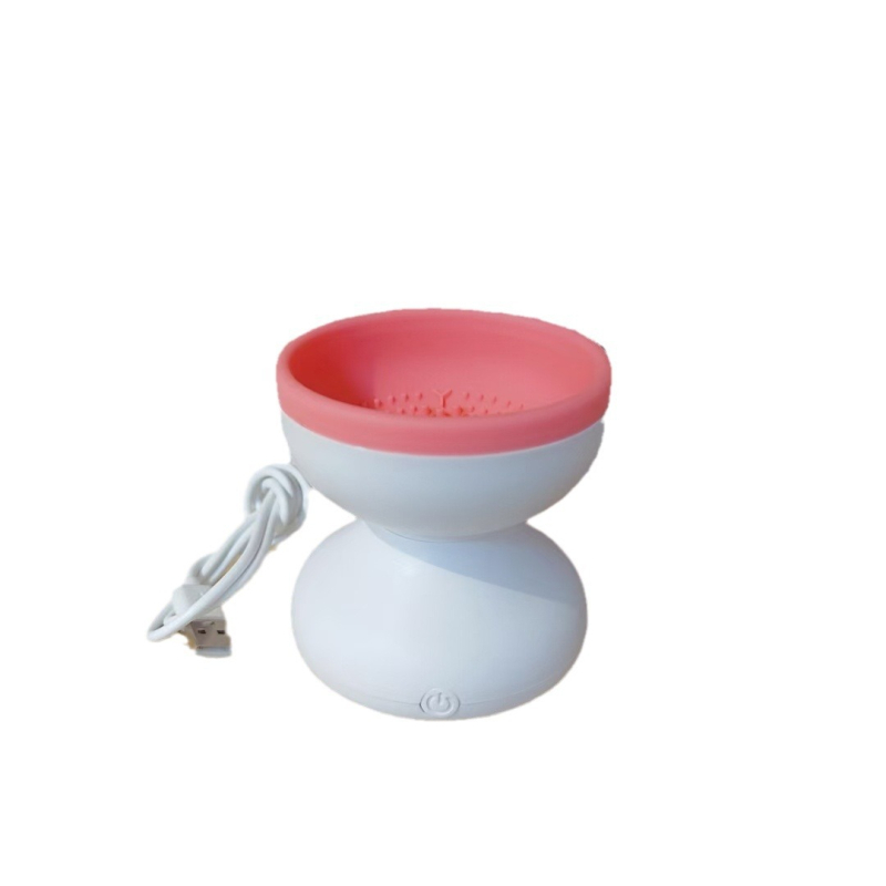 Elektromos sminkecset tisztító, automata tisztítás, USB-ellátású, sminkeszköz tisztító készülék
