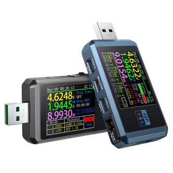 FNIRSI-FNB48P USB DC punjač detektor i ampermetar za mjerenje napona i struje, test snage brzog punjenja