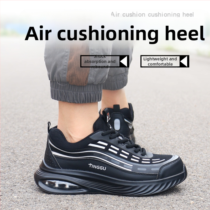 Izolované bezpečnostné pracovné topánky pre mužov, proti nárazu a perforácii, ľahké a priedušné, nízky vrchný diel, materiály: mikrovlákna koža + flywoven sieť