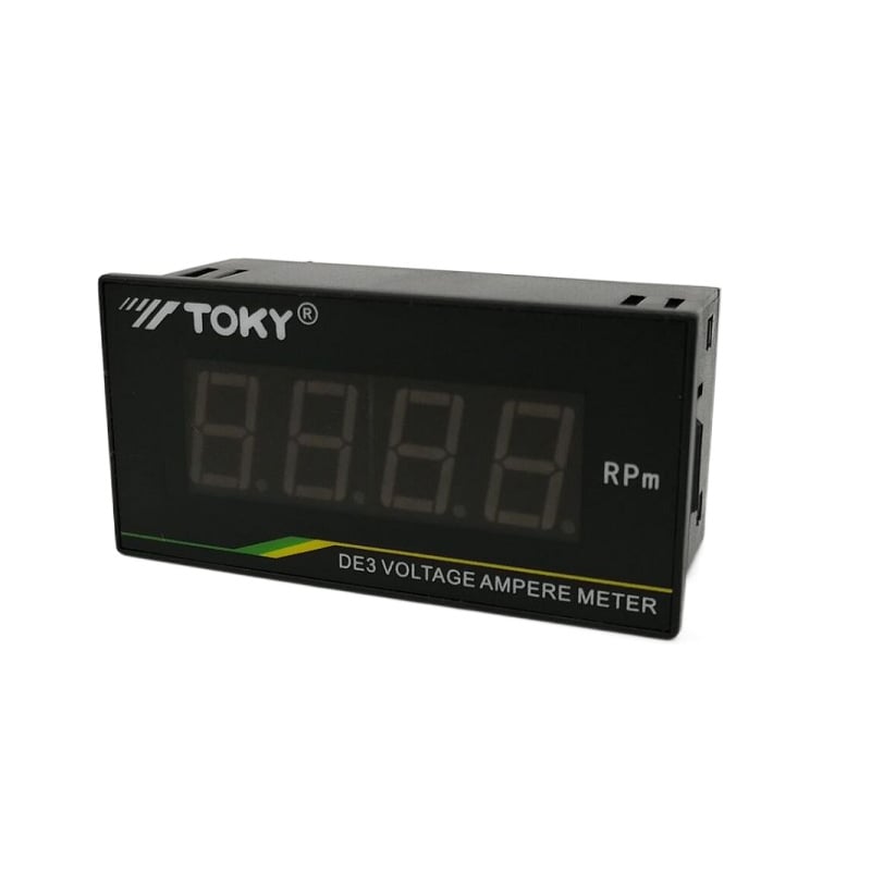 TOKY digitalni ampermetar DE3A-DA1/DA2/AA/DA5, raspon mjerenja 0-1999, točnost ±0,5%F.S, napajanje 10-30V