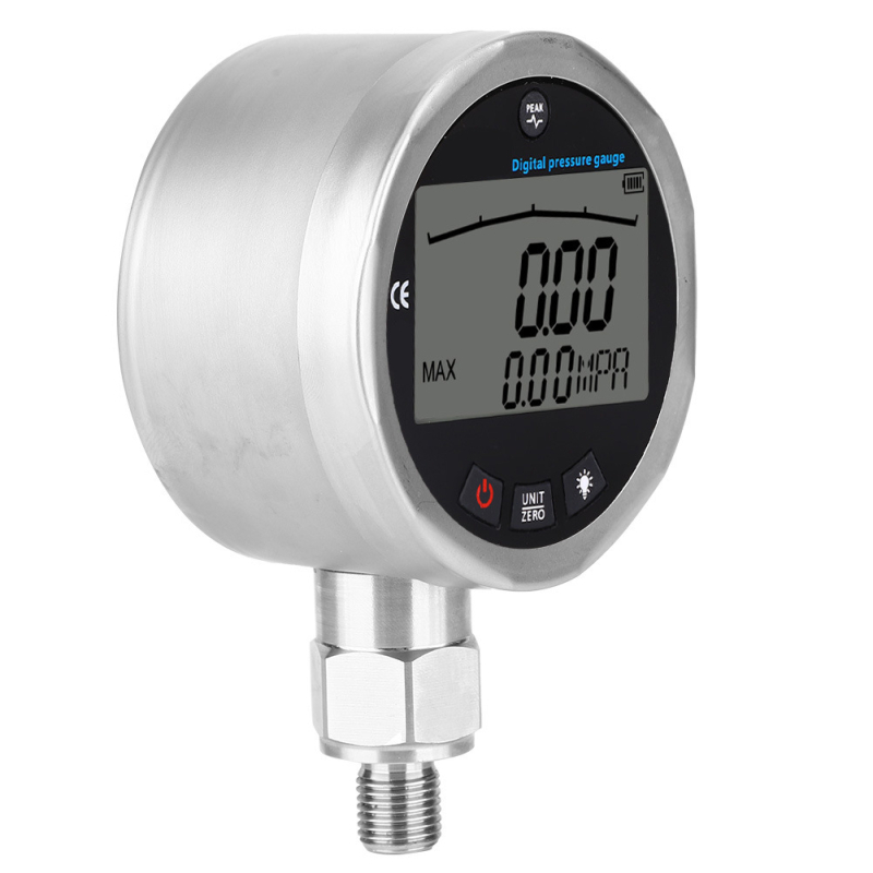 G1/4 цифров манометр с конектор, диапазон 0–40 MPa, 1 бр.
