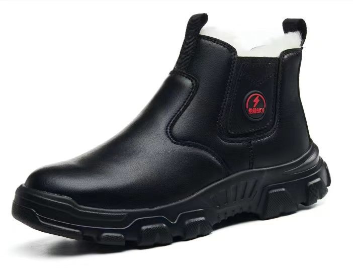 Pantofi de siguranță pentru bucătari, din piele microfibră, cu rezistență la perforare, design low-top și talpă antiderapantă