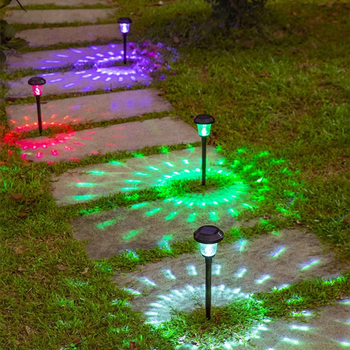 Solarna zemlja lampa za travnjak – IP65 vodootporan LED, 2W, trajanje 6–12 sati, vijek trajanja 50.000 sati