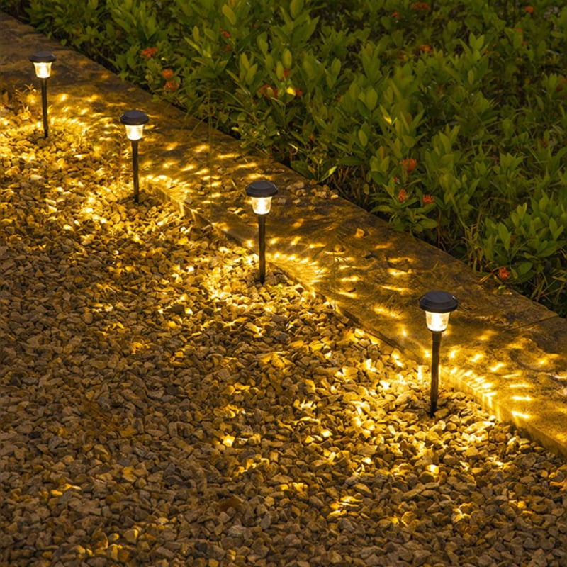 Solarna zemlja lampa za travnjak – IP65 vodootporan LED, 2W, trajanje 6–12 sati, vijek trajanja 50.000 sati