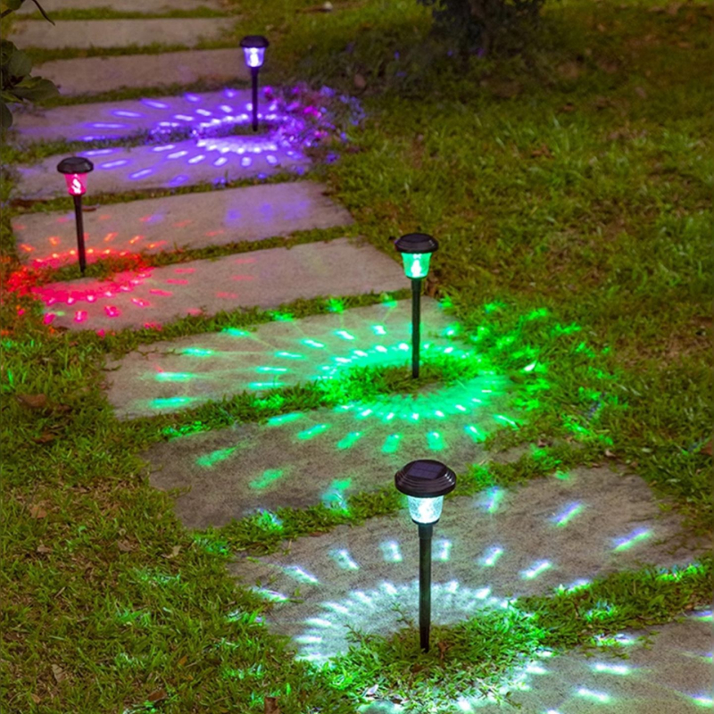 Solarna zemlja lampa za travnjak – IP65 vodootporan LED, 2W, trajanje 6–12 sati, vijek trajanja 50.000 sati