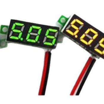 Digitalni mjerni uređaj s LED zaslonom: voltmetar, ampermetar i elektrometar za male serije