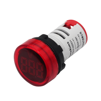DC4-100V kružni mali digitalni voltmetar sa signalnom lampom FXB16-22DS