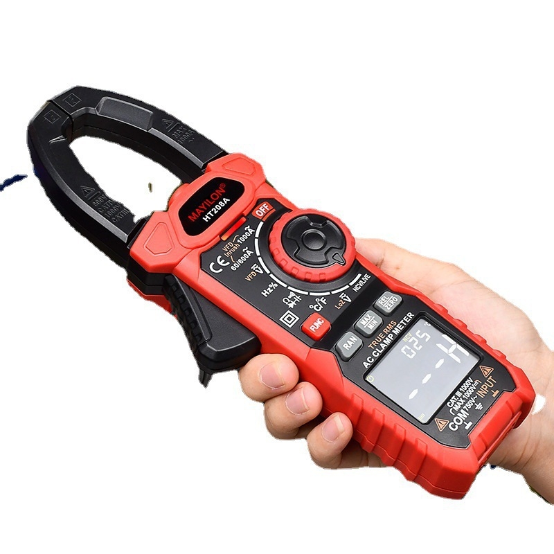 Ψηφιακός κλιπ-μετρητής HT208A/D, μέτρηση χωρητικότητας, υψηλό ρεύμα