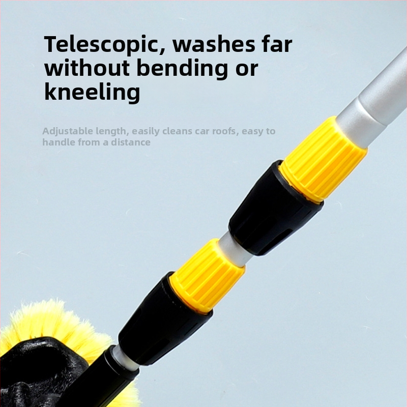 Willida Čistiaca Štetka na Auto – Prenositeľná, Odpojiteľná, z Hliníkovej Zliatiny