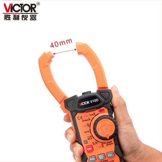 Victor VC610C/VC610B kleštni multimetar s mjerenjem kapaciteta i struje za AC/DC