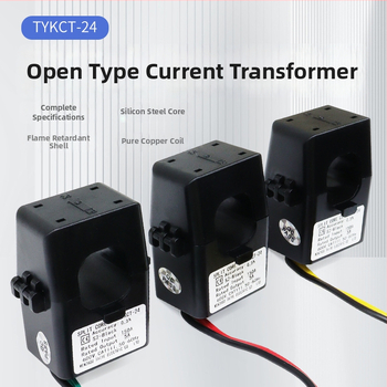 TY KCT24 otvoreného typu prúdový transformátor, 100/5A, 200/5A