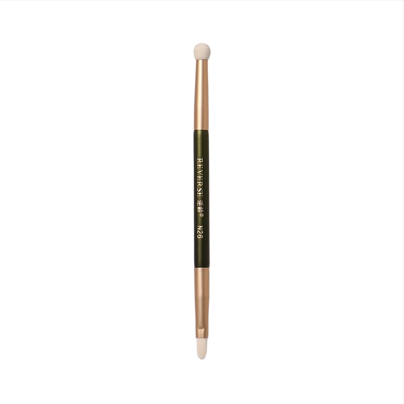 Πινέλο concealer με τρίχες συνθετικών ινών, ξύλινη λαβή, ένα πινέλο, μάρκα REVERSE