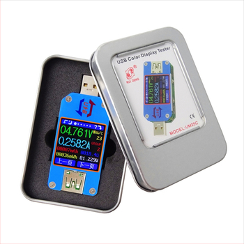 RIDEN UM25 mjerni instrument za napone i struje s USB 2.0 i Type-C sučeljem, točnost mjerenja napona ±0.5‰