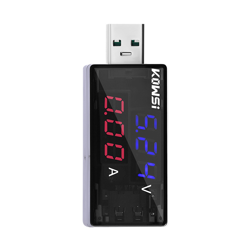 KWS-11VA tester USB digital cu voltmetru și ampermetru — 6,5 A, 120 W
