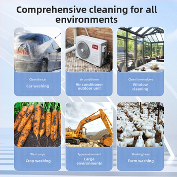 Prenosný vysokotlaký systém na umývanie áut, 3000W, 220V, až 25 MPa, až 15 L/min