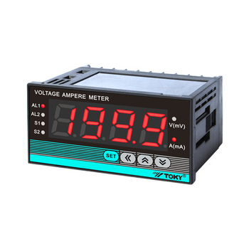 Tozaki/TOKY DL8-IAACT/IDACT digitalni ampermetar za AC/DC s izlazom 4-20 mA, model DL8-IAACT/IDACT, raspon 0-1999, točnost ±0.5%F.S, snaga 0.5 W, napajanje AC 100-240 V