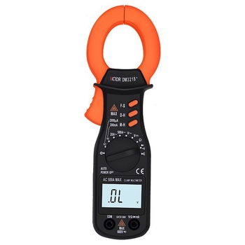 Victor DM3218 klempni multimetar, AC struja do 500 A, napon do 600 V, otpor do 20 mΩ