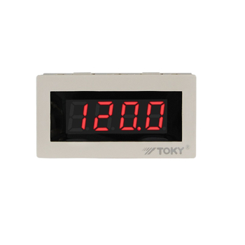 TOKY DM3A/B/C-DV20 ultratanki digitalni panelni voltmetr, ulaz 0-10 V