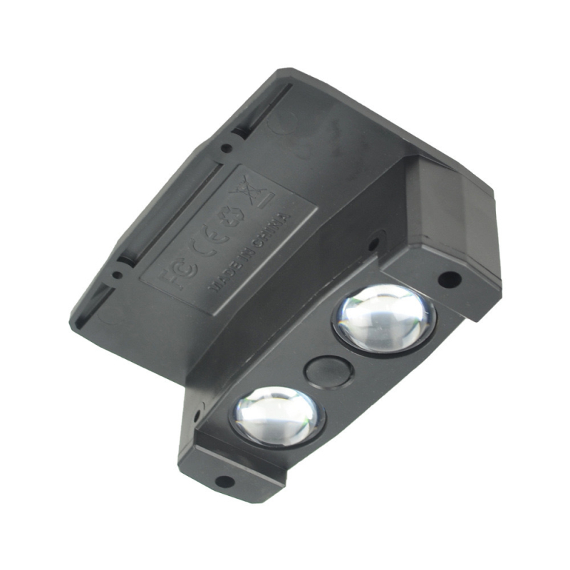 Ηλιακό φως τοίχου για πλύση τοίχων με κυρτό φακό - εξωτερικός κήπος, IP65, 12 λειτουργίες χρωμάτων