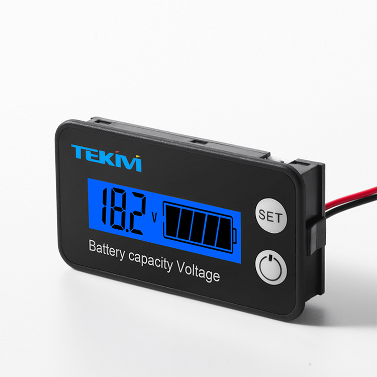 TEKIVI JX-6136 LCD измервател на мощност, вход 8-90 V, изход 8-90 V, -10 до +65 °C