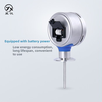 Xingyi CWDZB3 Digitális kijelzős hőmérő, ipari nagy precizitású Pt100 hőmérséklet-szenzor-transzmitter, beépített akkumulátorral
