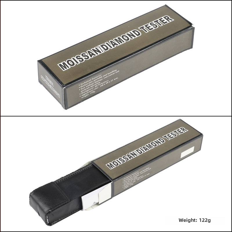 Huajie 169 Moissanit tvrdostný tester pero – Detektor diamantu/moissanitu, 160
