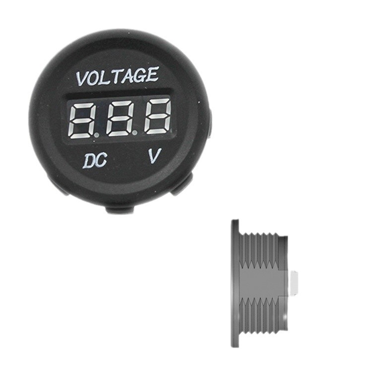 Guangju DC akkumulátorfeszültség-mérő LED kijelzővel, autók és lakókocsik számára, működő áramerősség 20, CE tanúsítvány, feszültségtartomány alatt 50V, érintkezési ellenállás ≤50, szigetelési ellenállás ≤100, elektromos élettartam ≥10000 ciklus