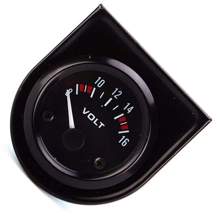 Voltmetar B745, kućište od aluminijske legure, 12V, raspon 8-16V