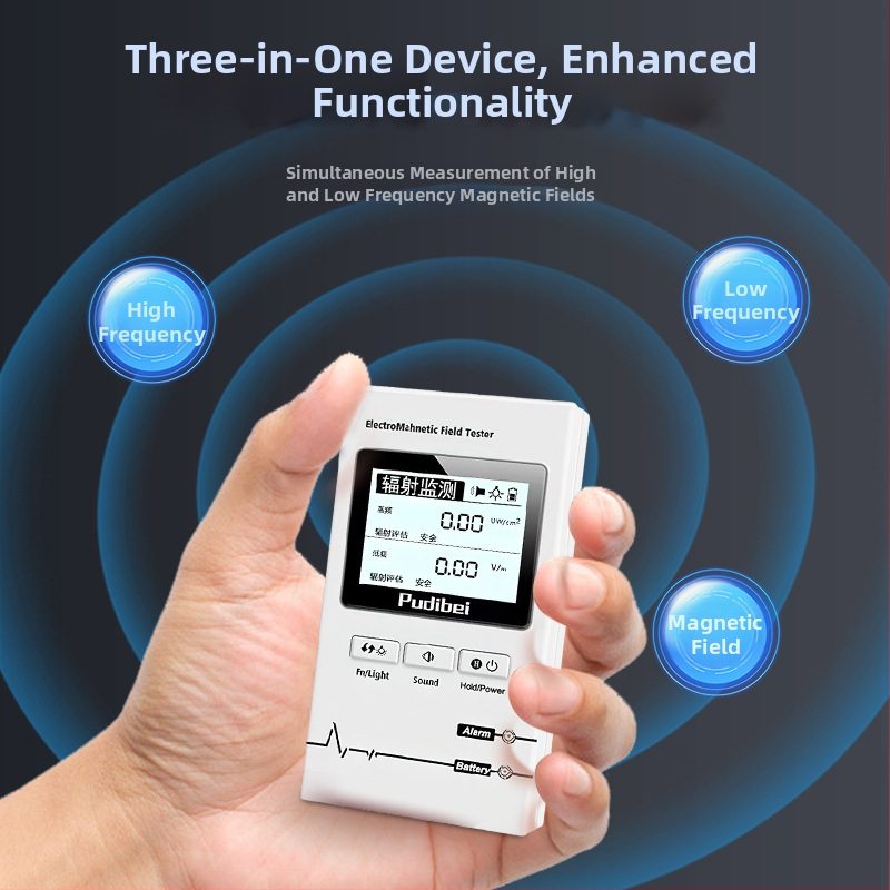 Detector de unde electromagnetice 620A, intervalul 0-100U, precizie 0.01UT, Pettybe