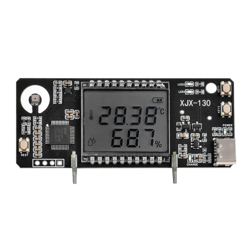 NSHT30 Inkubator za gmazove s LCD zaslonom, punjiva litijska baterija, visoko precizno mjerenje temperature i vlage