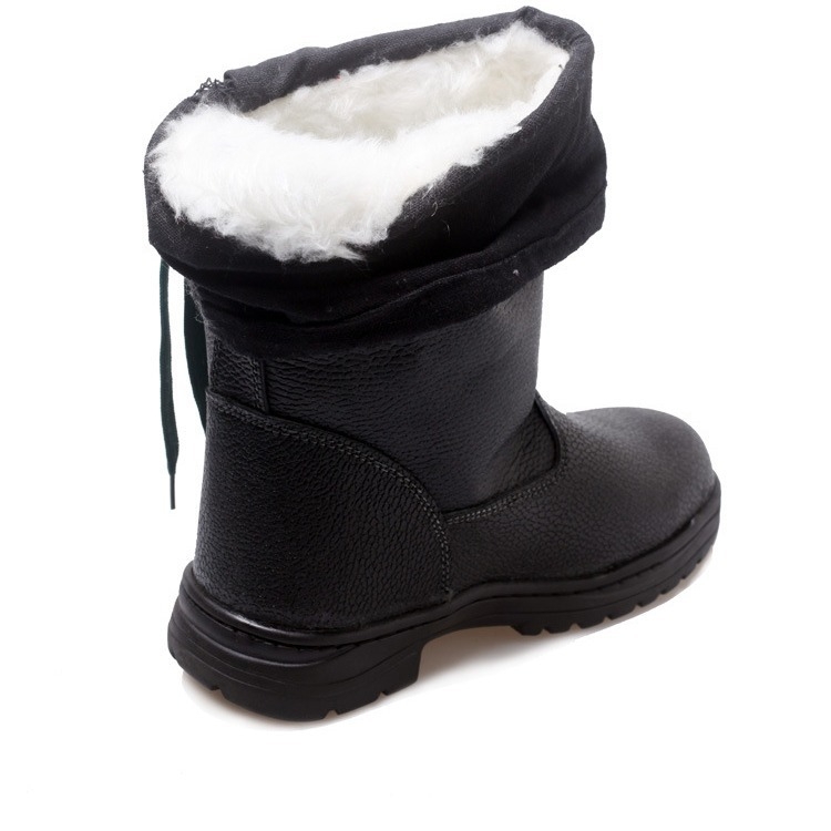 Încălțăminte de protecție antișoc și anti-perforație, bocanci de lucru înalți, piele reliefată, vârf din oțel, pentru șantiere