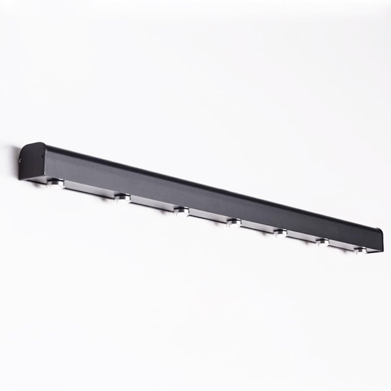 Εξωτερικό μακρύ γραμμικό φως τοίχου με 90 LED, 165–265V, 3000K, IP54, αλουμινένιο περίβλημα