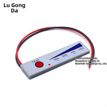 LGD 2-5S lítium batériový balík percentuálny indikátorový panel, zobrazenie 0-60V, -10°C až 65°C